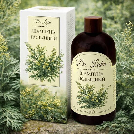 DR. LUKA ŠAMPŪNS VĒRMELE TAUKAINIEM MATIEM 330ML